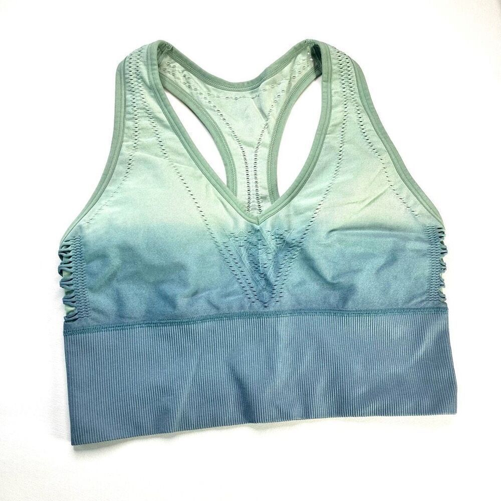 PINK SPORT Sports Bra / Workout Top / Bra Top with Built-in Shelf Bra, M